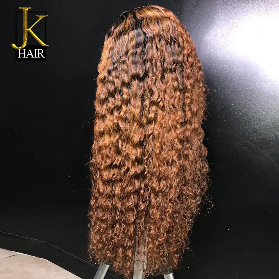 Цветной эффектом деграде (переход от темного к 13x4 бразильские натуральные