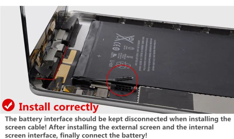 Для OEM iPad Mini 1 экран iPad Mini 2 сенсорный экран A1432 A1454 A1455 A1489 A1490 A1491 дигитайзер кабель ИС кнопка домой