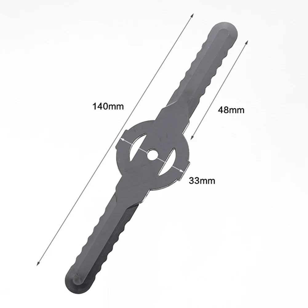 

1/5/10/20Pcs Long Plastic Lawn Trimmer Mower Head Blade Gardening Tool Accessory