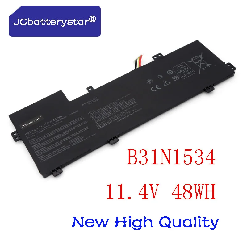 

JC New Original B31N1534 Laptop Battery For ASUS Zenbook UX510 UX510UW UX510UX Series 3ICP7/60/80 0B200-02030000 11.4V 48WH