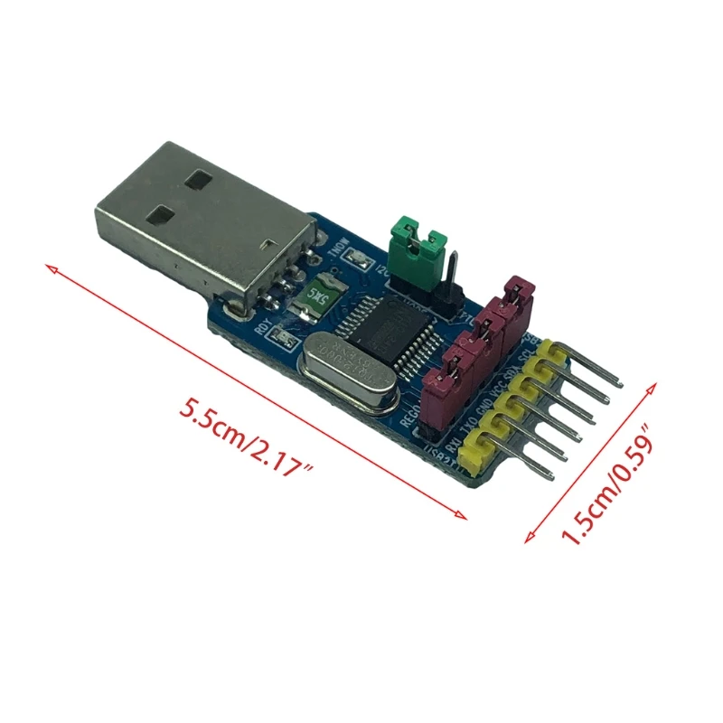 

YS CH341T, USB I2C IIC USB UART TTL
