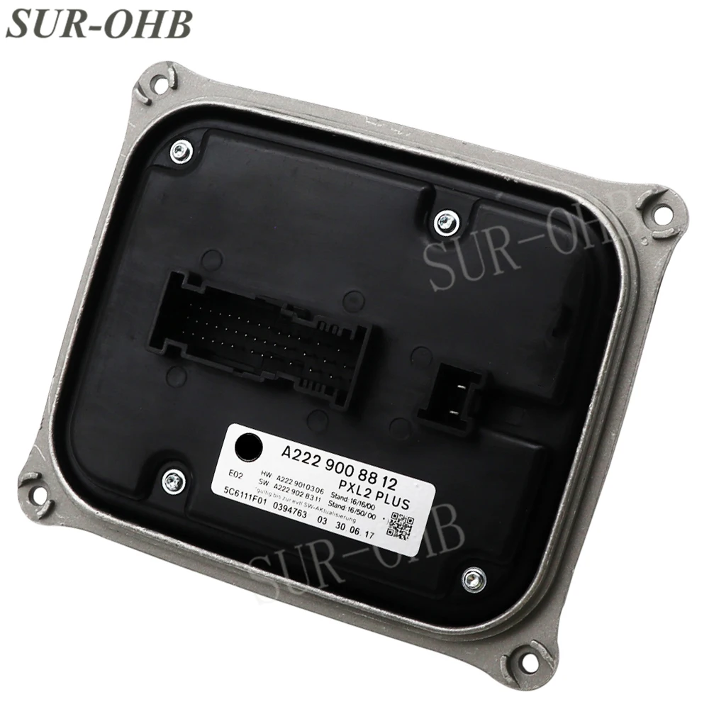 W222 LED A2229008812 фары PXL2 Plus HW A2229010305 модуль управления SW A2229028311 балласт для S класс X222