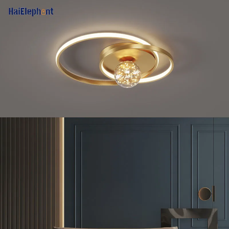 $32.77 220V Nordic Rings Gypsophila Chandelier Lights For Living Room Bedroom Study Home Modern Ceiling Mounted Lighting Indoor Lamps