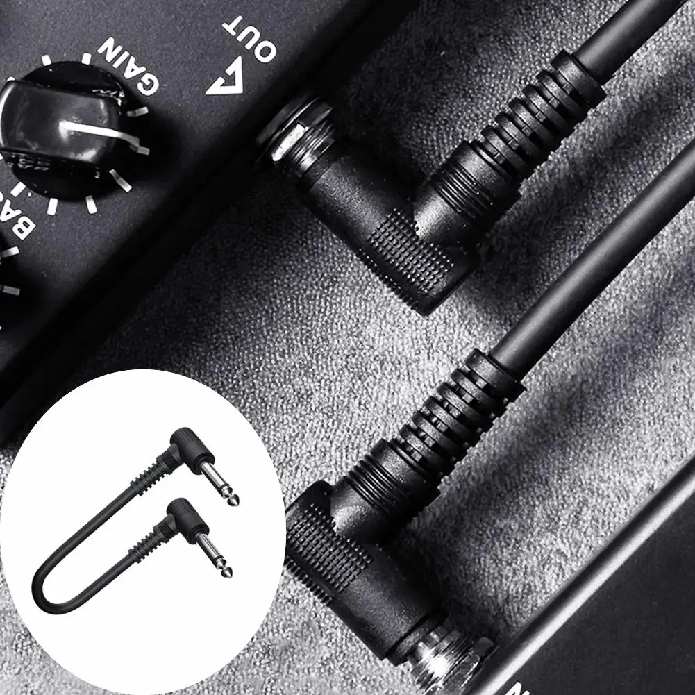 15/20 см педаль для гитарных эффектов аудиокабель соединительный провод адаптер