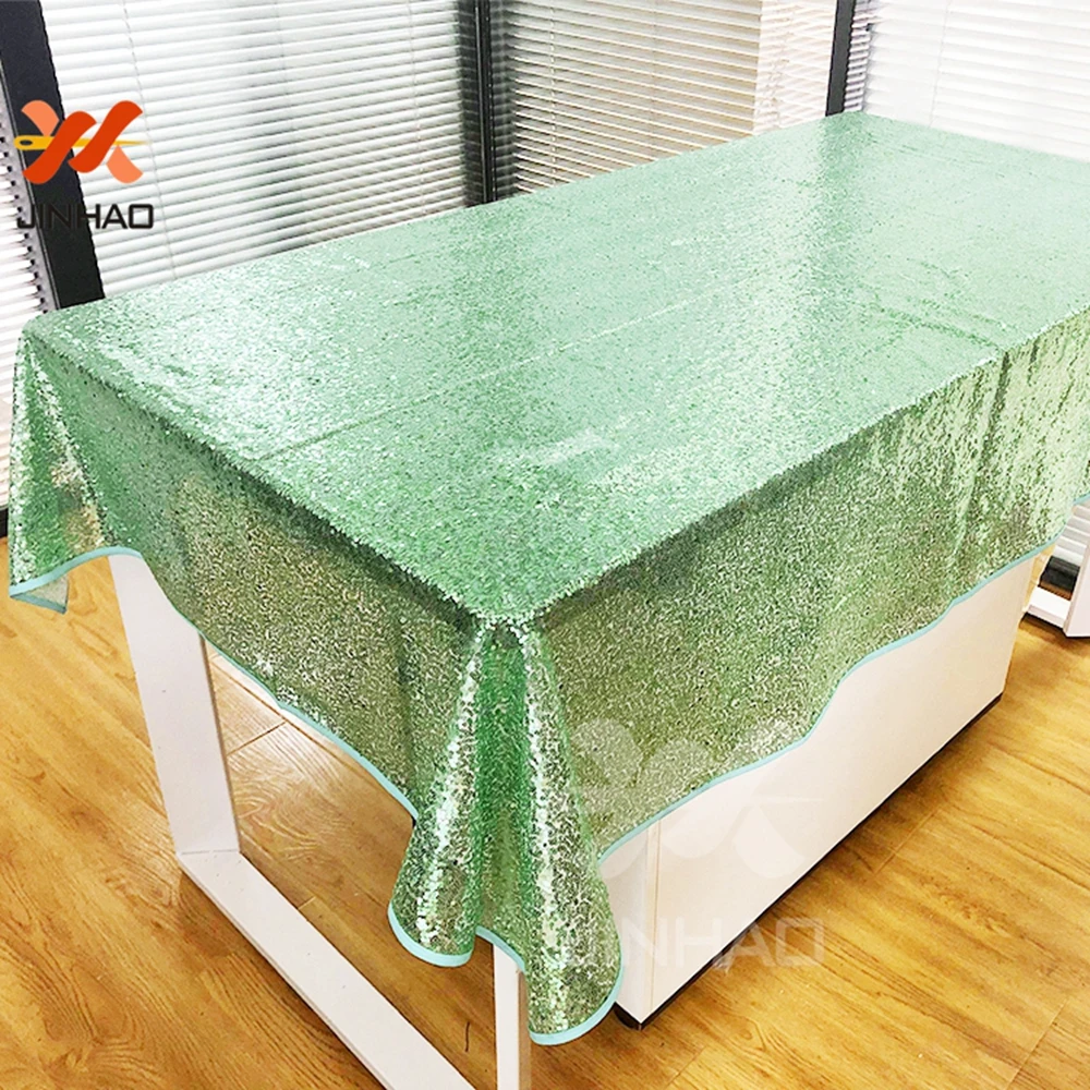 Роскошная необычная Свадебная искусственная дешевая ткань с блестками|Скатерти|