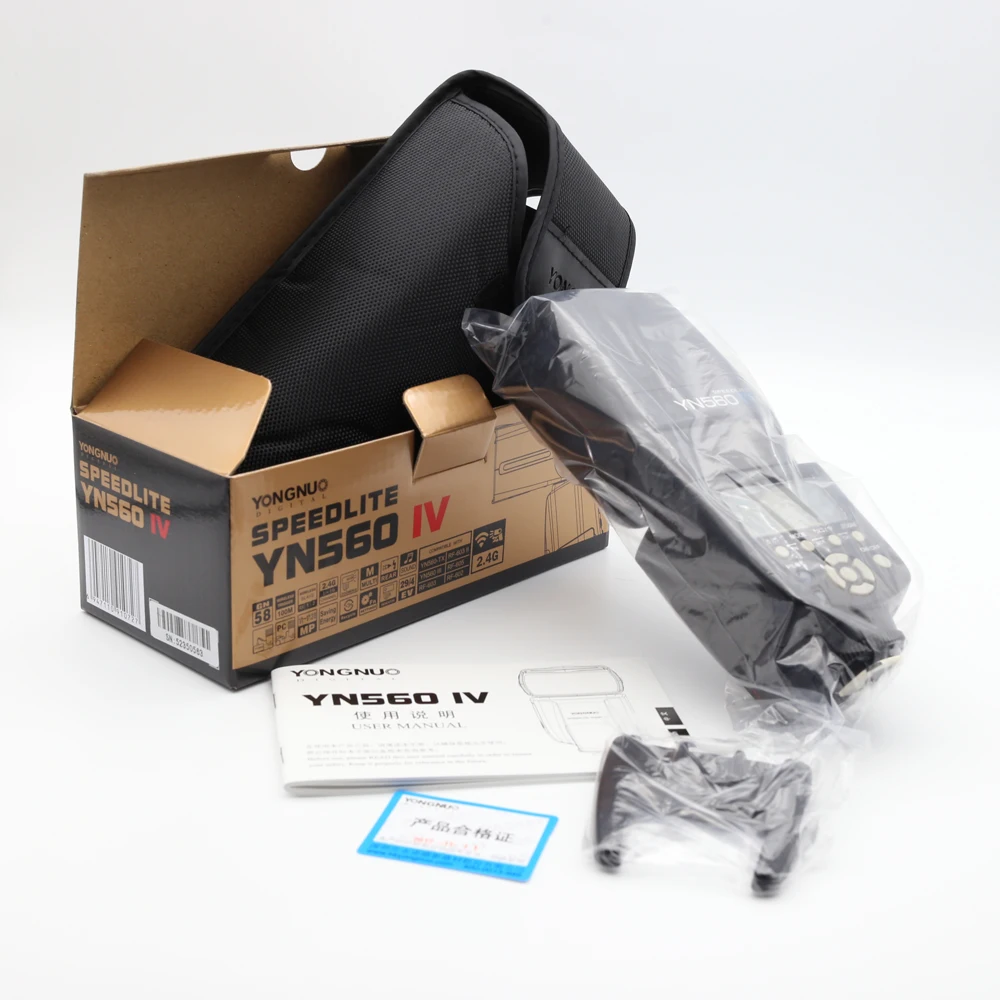 

YONGNUO YN560 IV YN-560 IV Master Radio Flash Speedlite Speedlight + YN-560TX Controller for Nikon D760 D7200 D810 D600 D5000