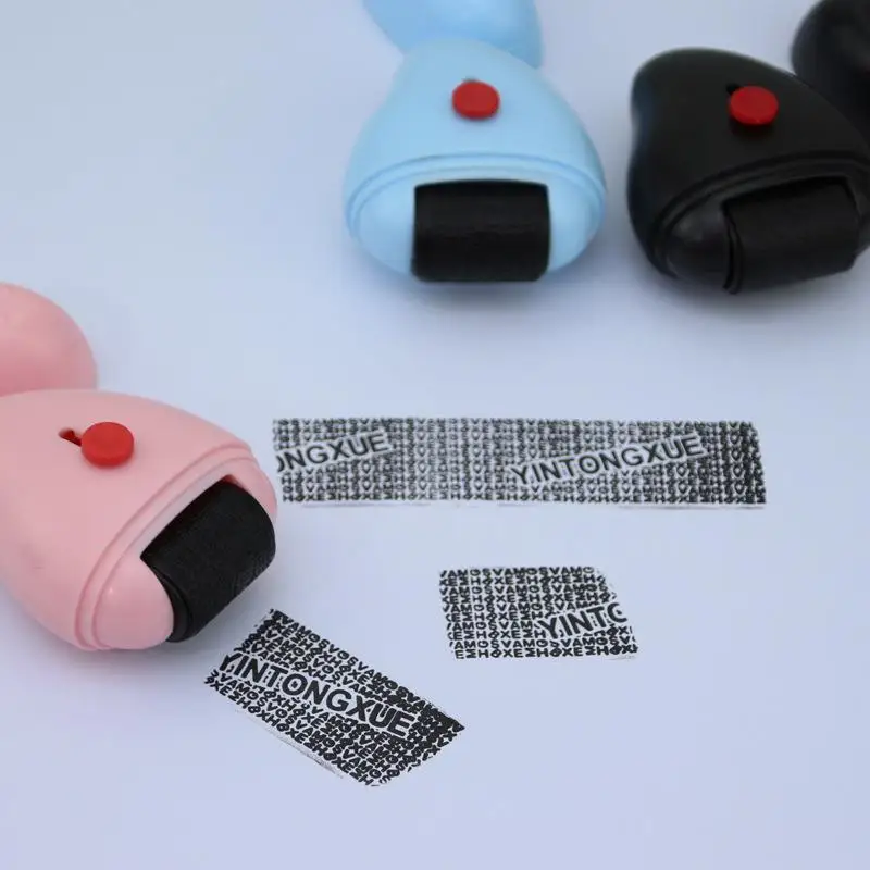

Theft Protection Roller Stamp For Privacy Confidential Data Guard Your Security Stamp Roller Privacy Seal Roller Theft Protect