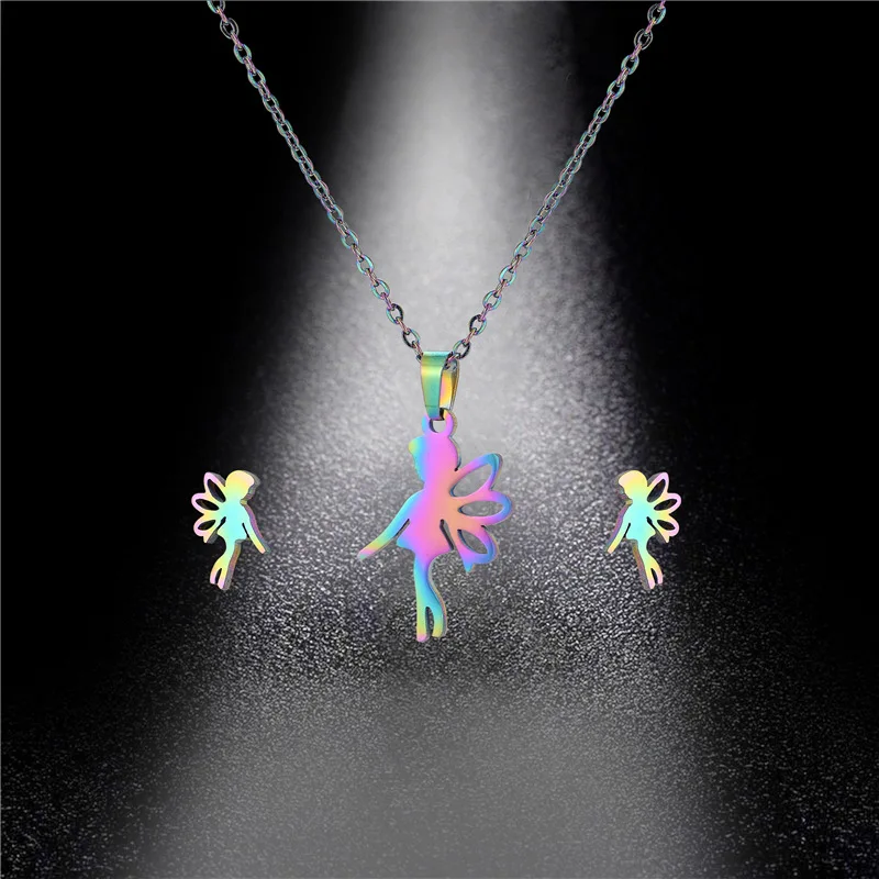 

New Fashion Women Colorful Snowflake Necklaces 2021 Classic Chain Pendant Necklace For Women fine Jewelry Party Christmas Gift