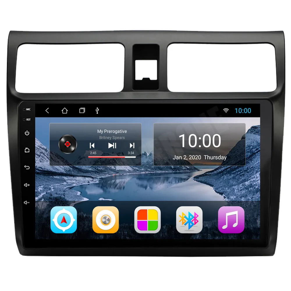 Для Suzuki Swift 2005 - 2010 Android 12 Quad Core Авторадио автомобильное радио стерео GPS навигация
