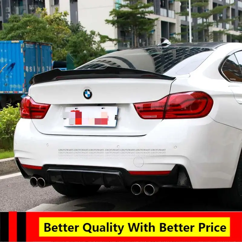 

UBYUWANT High Quality Carbon Fiber Exterior Rear Spoiler For BMW F36 4 Series 4-DR 428i 435i 2013-2019 PSM Style