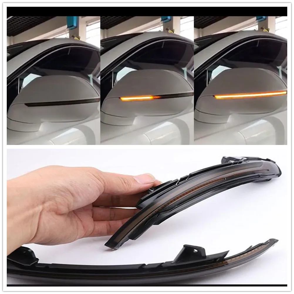 

Dynamic LED Turn Signal Light Rearview Mirror Indicator For A6 C7 C7.5 RS6 S6 4G 2012-2018 Car Exterior Reversing Lamp Bulbs