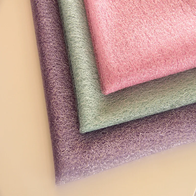 2 ярда в партии ширина 150 см Блестящая Серебристая проволочная фатиновая ткань с