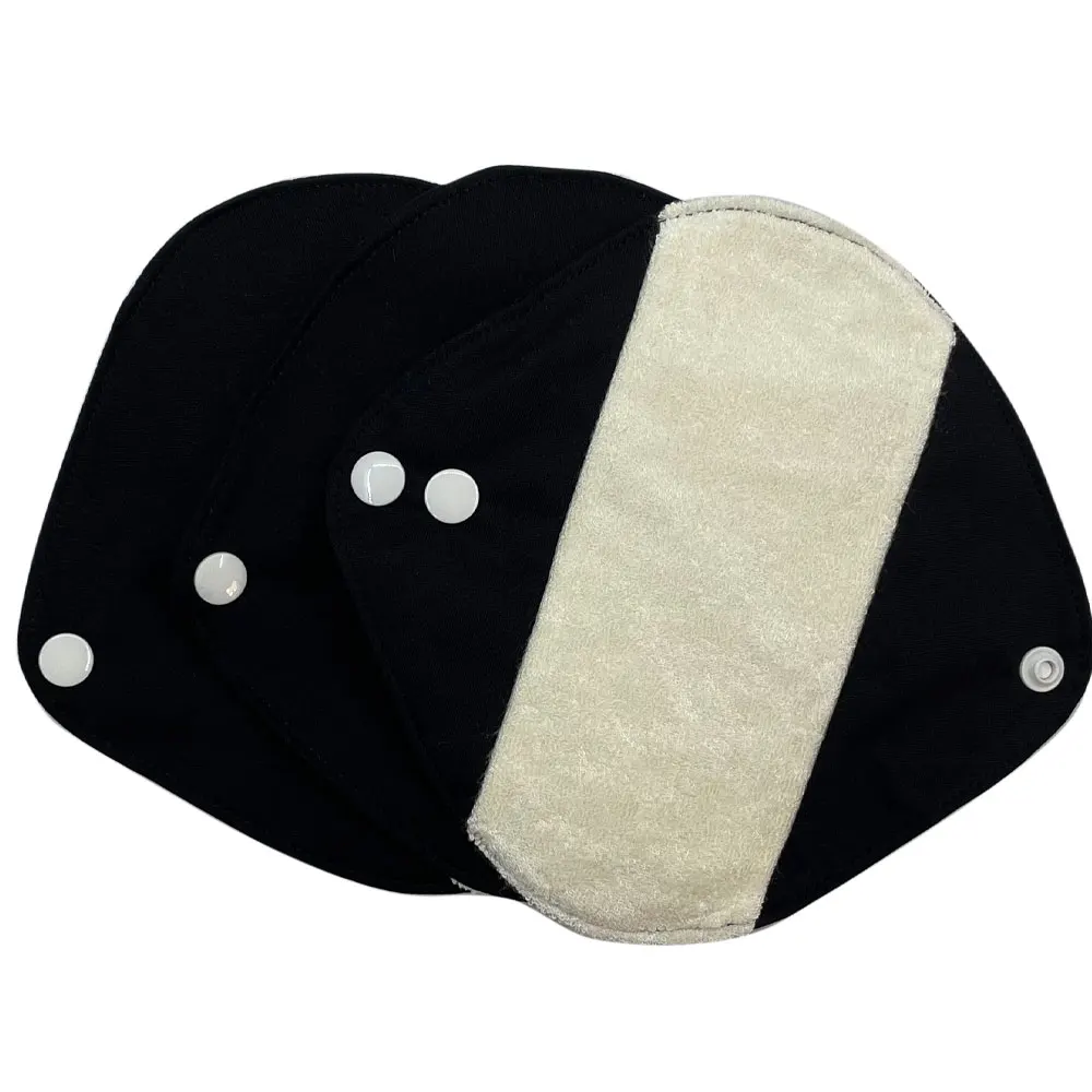 Женская модель 3 шт. впитывающие менструальные Экологичные подкладки для