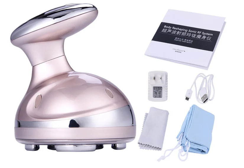 

Portable Home Use Non-Invasive Body Shaping Ultrasound Cavitation RF Massage Device for Body Sculpting Fat Removal