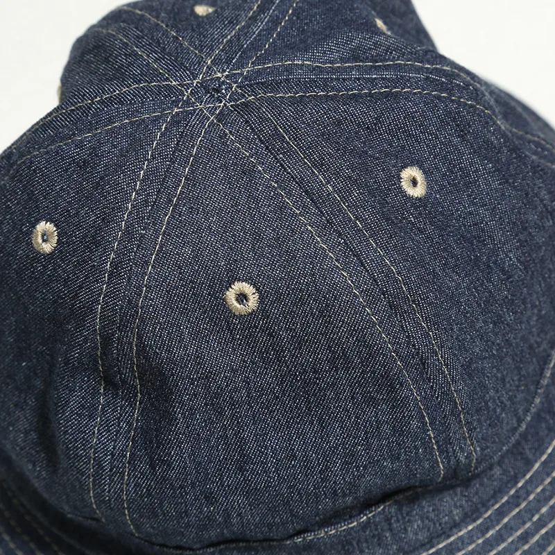 

Japan Style Bucket Hat Unisex Hip Hop Blue Cool Denim Fisherman Caps Fashion Casual Solid Color Jean Women Men Hats DS501069