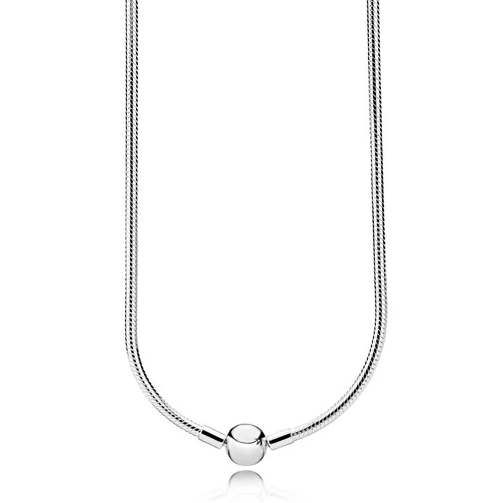 Новинка 2018 Очаровательное ожерелье из 100% ного серебра элегантный темперамент