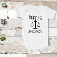 baby gift lawyer mommy and me clothes 2020 sumemr baby gift big sister little sister print cotton work product tshirts casual
