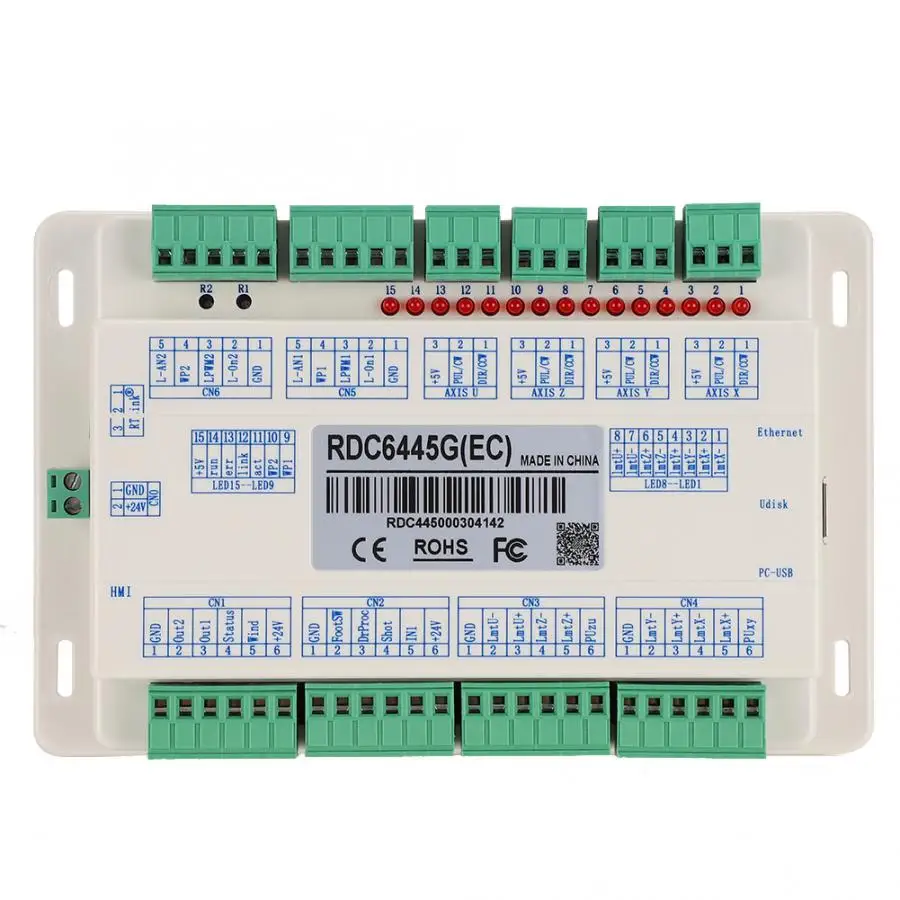 Контроллер RDC6445G для гравировального станка устройство резьбы с ЧПУ контроллер