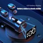 TWS Bluetooth-гарнитура N21 5,2, беспроводная гарнитура, умные сенсорные наушники, гарнитура с фонариком, компактная и удобная для переноски