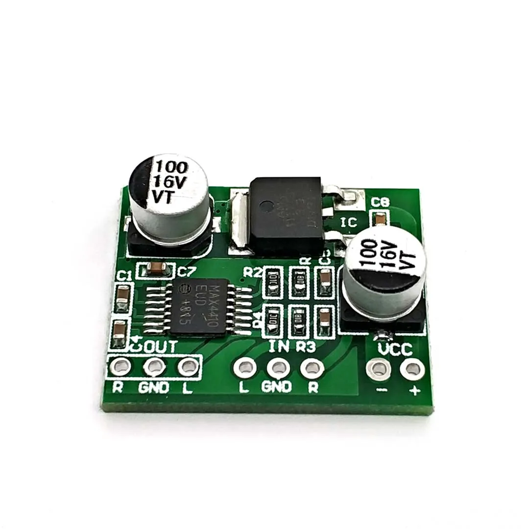 MAX4410 HIFI усилитель для наушников аудио плата аудио предусилитель плата AMP DC3-12V