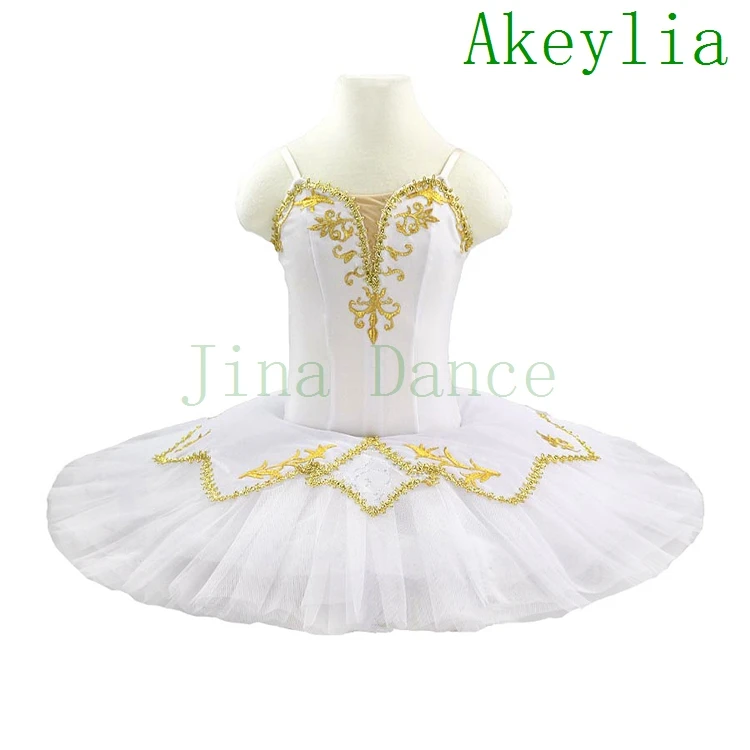 Бордовая Золотая профессиональная балетная пачка для девочек классические