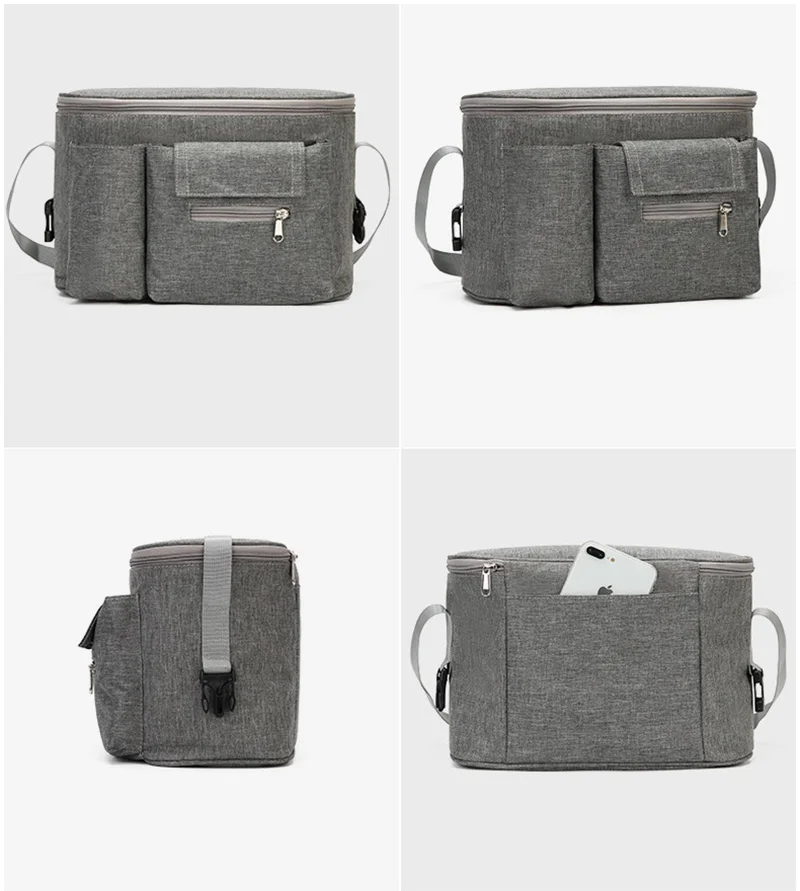 

Large Capacity Baby Bag Stroller Organizer Diaper Bag Outdoor Travel Hanging Carriage Mommy Bag Infant Care Women's Backpack