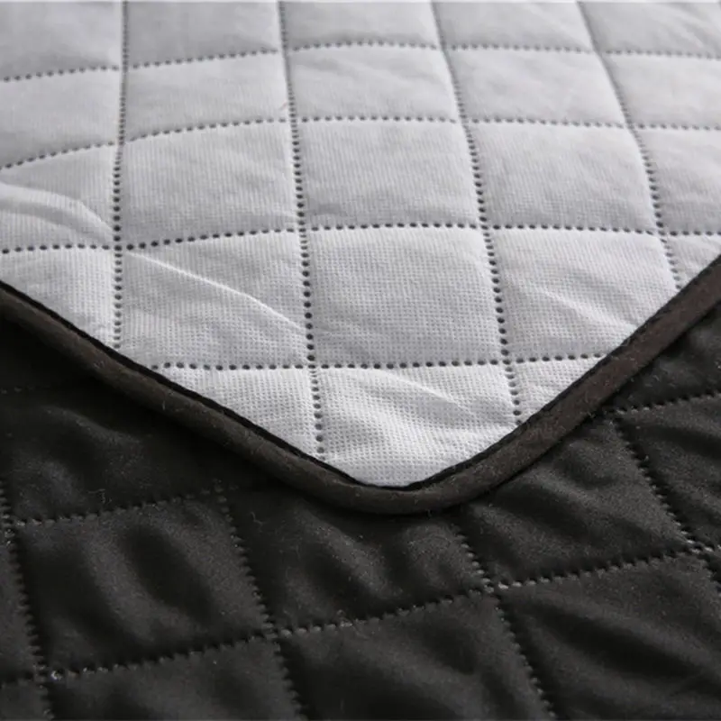 Однотонный чехол для дивана моющееся съемное полотенце подлокотник чехлы