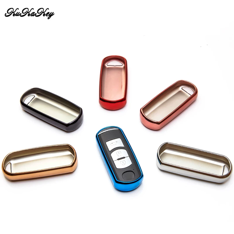 KUKAKEY ТПУ ключ чехол КРЫШКА ДЛЯ Mazda CX 9 7 5 Atenza для детей возрастом 2 3 6 RX 8 Axela MX5 CX9 CX7 CX5