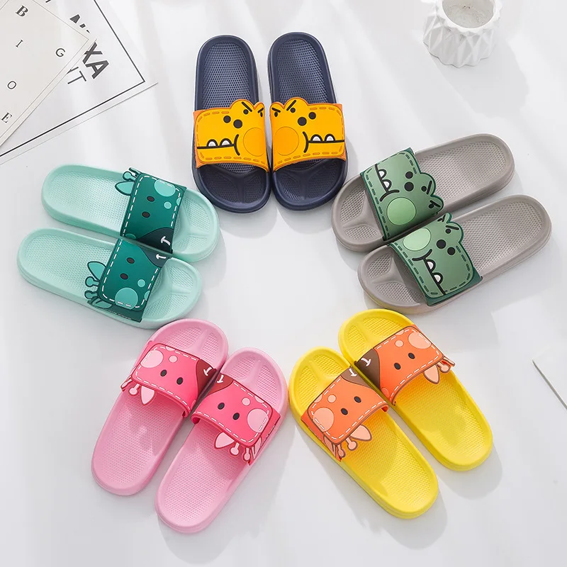 Slippers Women's  Bathroom Non-Slip Indoor Bath Household Cute Universal Home Men's Slipper Waterproof Breathable Wear-Resistant