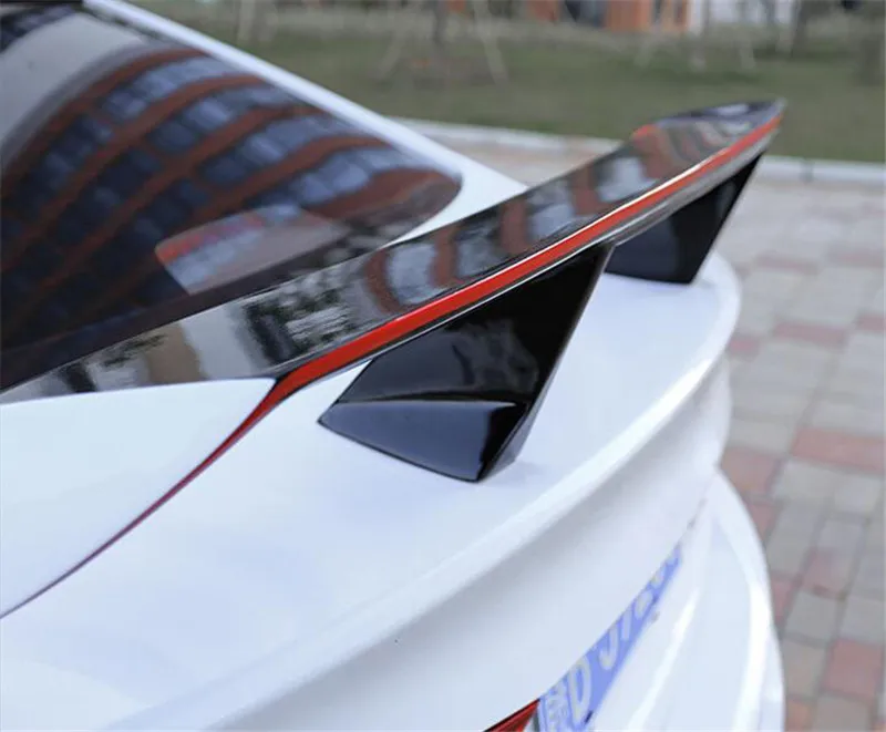 Модель GT Спойлер hyundai Elantra 2012- FRP пластик общего назначения задняя губа автомобильный хвост крыло праймер цвет спойлер
