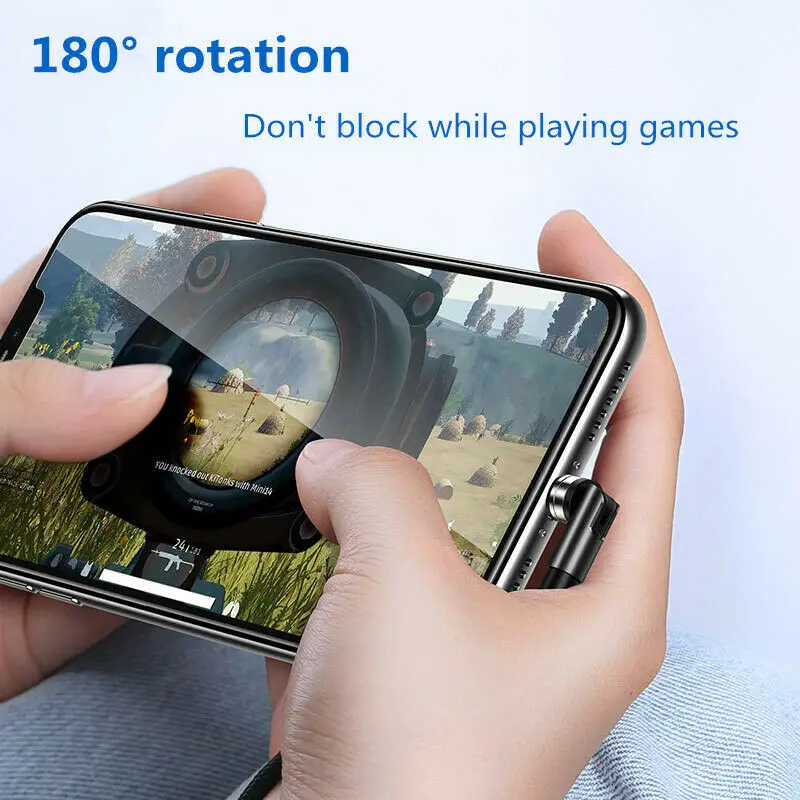 

UGI 3in1 540 Rotate Fast Charging Magnetic Cable Type C USB C Micro USB Cable For iPhone 12 Pro Max For Xiaomi RedMi Samsung