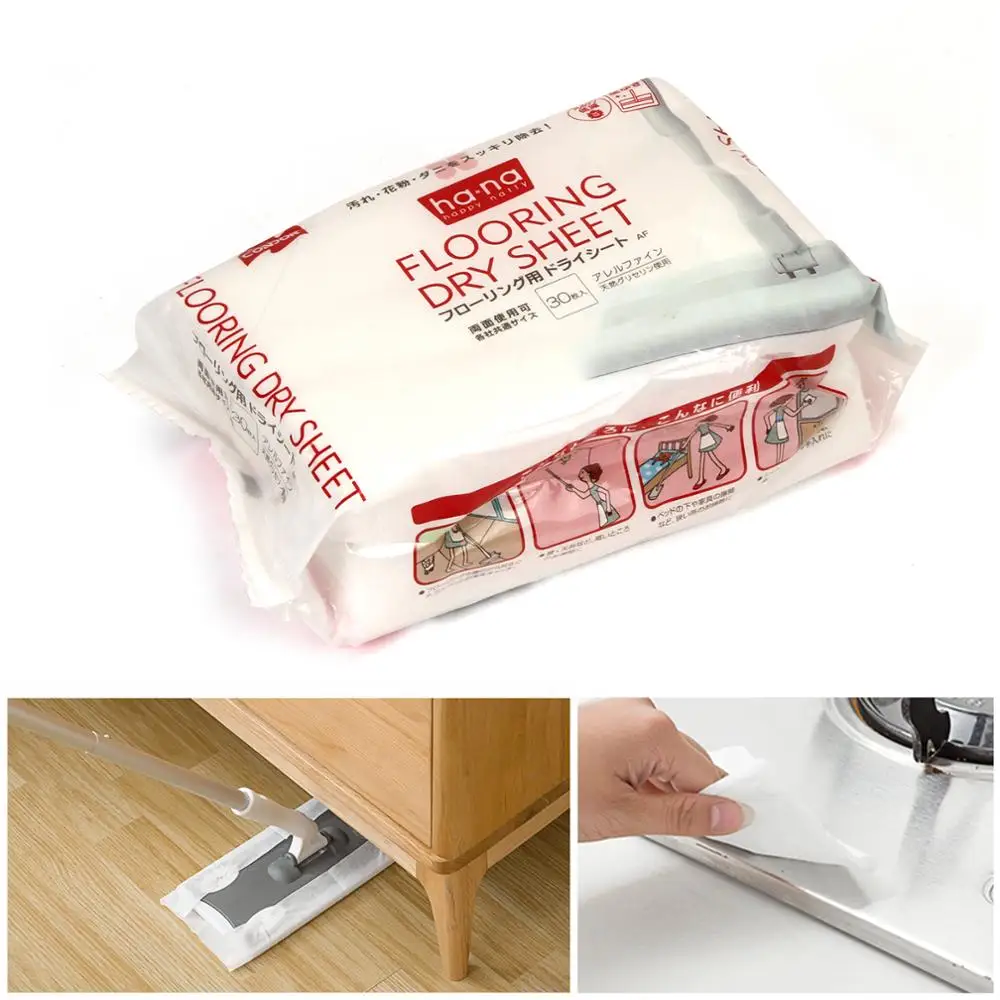 Одноразовые напольные сухие листы для напольной швабры электростатические