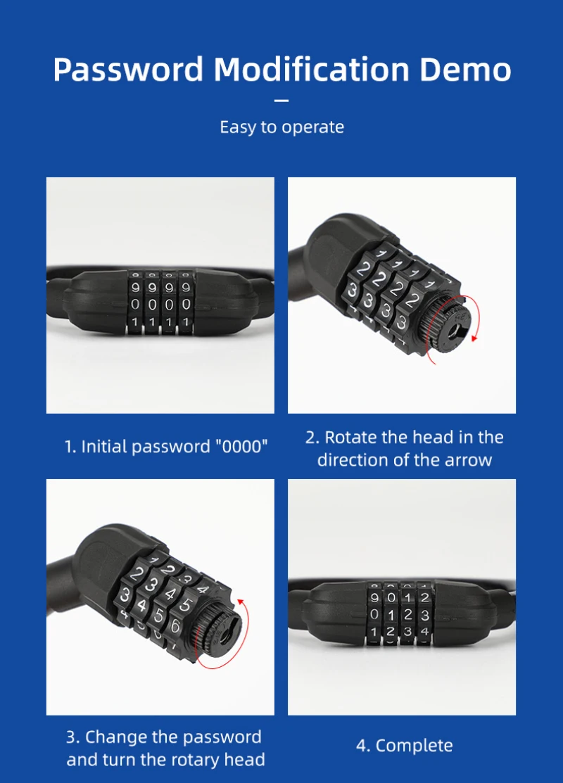 

Bike Chains Blocks Portable Bike Chains Blocks Tough Security Steel Wiring Bike Cycling Bicycle Lock Portable Parts Cycling Tool