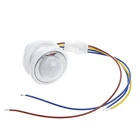 Светодиодный инфракрасный PIR-детектор, переключатель с временной задержкой, регулируемый, 40 мм, оптовая продажа и Прямая поставка