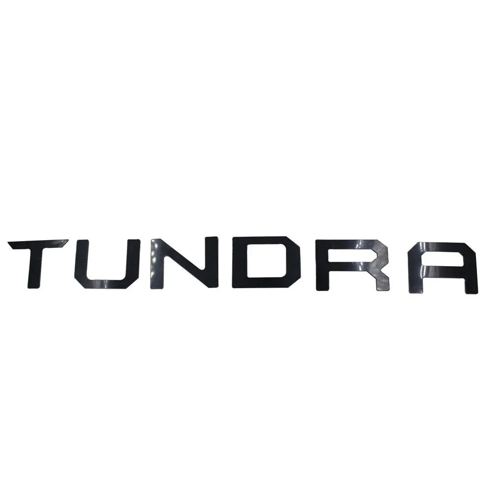 Задняя дверь буквы вставка 3D Пластиковая Наклейка для Toyota TUNDRA 2014 2018|Хромирование|