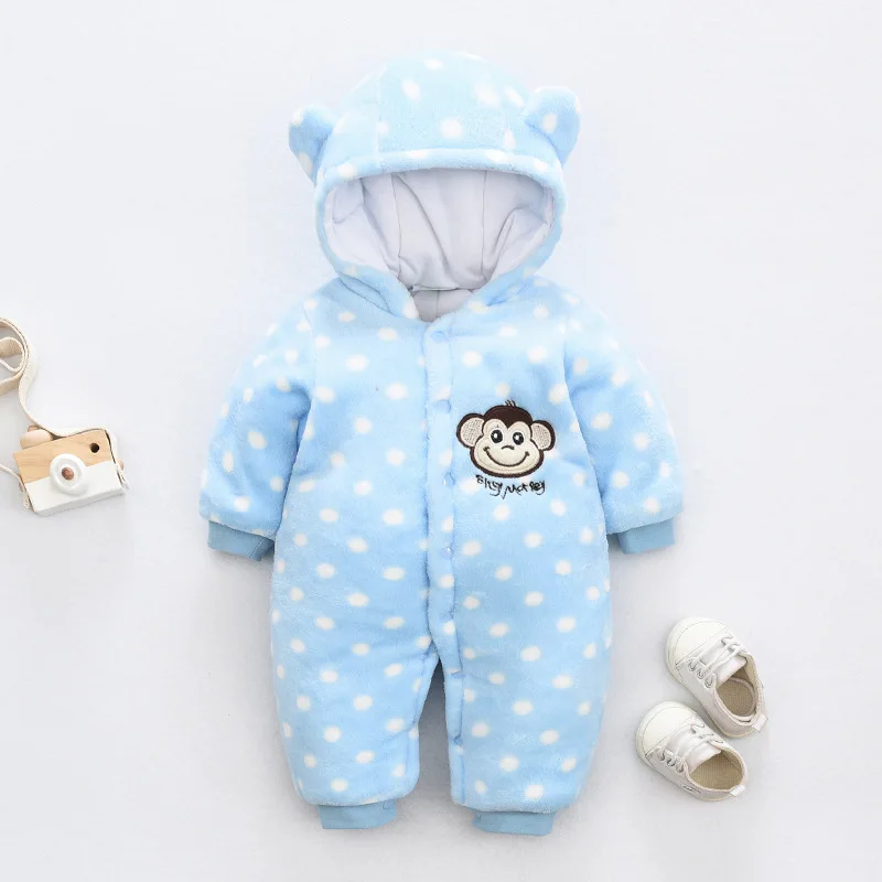 

Baby Boy Clothes Winter Clothes Newborn One-piece Clothes Thickened Baby Clothes Crawling Out Clothing To Keep Warm Bn*