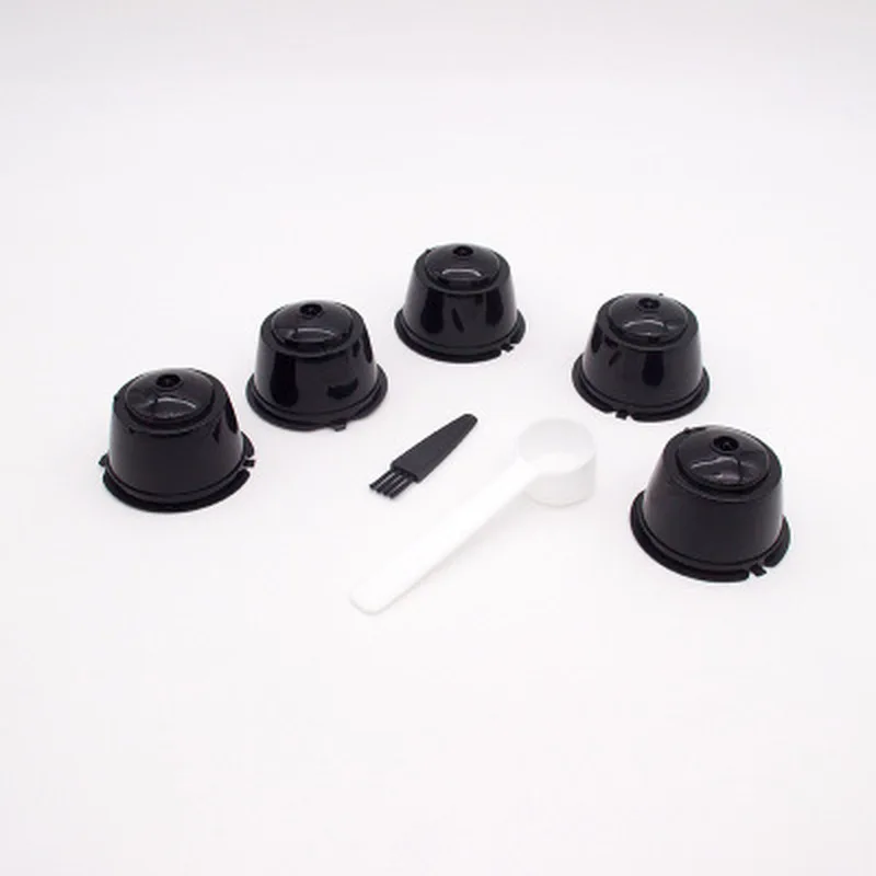 5 шт./компл. многоразовая кофейная капсула фильтр чашка многоразовые колпачки