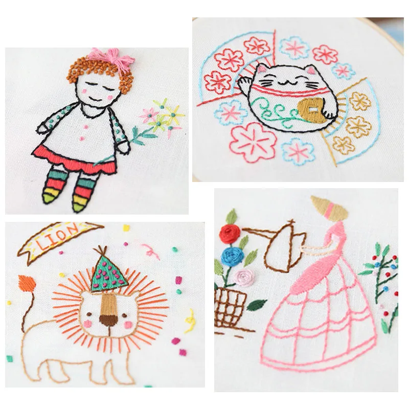 Практичный вышитый материал посылка сделай сам ручная работа набор ручной