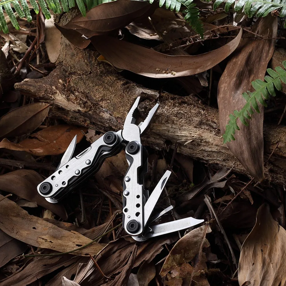 

Mini Portable Stainless Multi Tools Pocket Knife Screwdriver Knife Opener Folding Pliers Outdoor Camping Multifunctional Tools