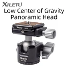 Штатив XILETU для фотоаппарата панорамная шаровая Головка 360 градусов БЫСТРОРАЗЪЕМНАЯ шаровая Головка из алюминиевого сплава шаровая Головка с винтом 14