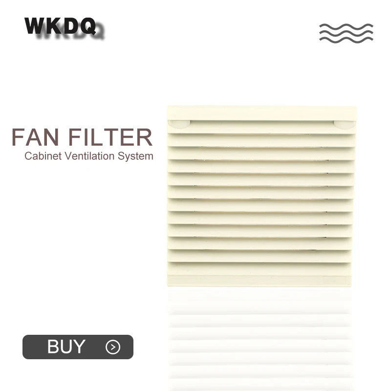FK-3322-300 Cabinet  Ventilation Filter Set Shutters Cover Fan Grilles Louvers Blower Exhaust Fan Filter Filter Cool Without Fan