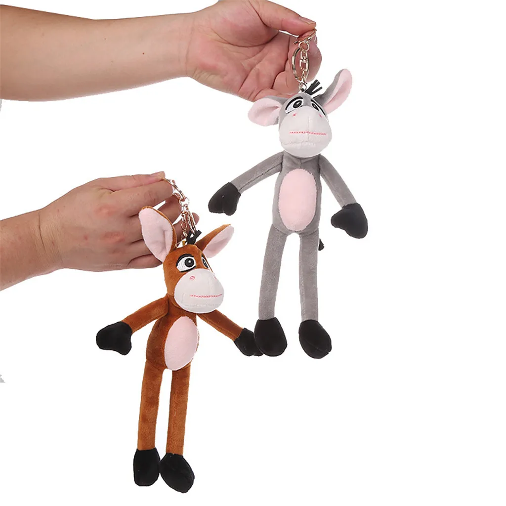 Мягкие плюшевые игрушки милые кулон Ослик куклы подарки на день рождения свадьбу