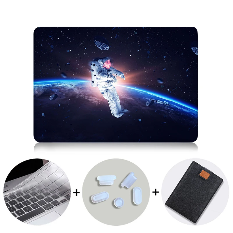 MTT чехол для Macbook Pro 13 15 дюймов с сенсорной панелью астронавт чехол для macbook Air Pro retina 11 12 13,3 15,4 сумка для ноутбука - Цвет: MB08