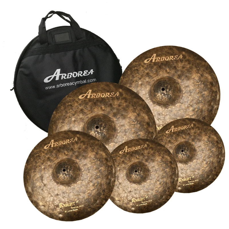 

ARBOREA KNIGHT SPECIAL 14'hihat+16"crash+18'crash+20'ride+bag CYMBAL