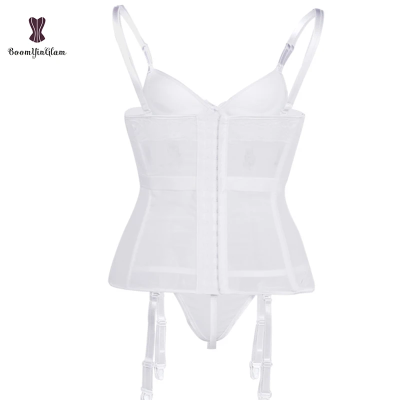 Женское кружевное прозрачное бюстье Ночная одежда сексуальный комплект с