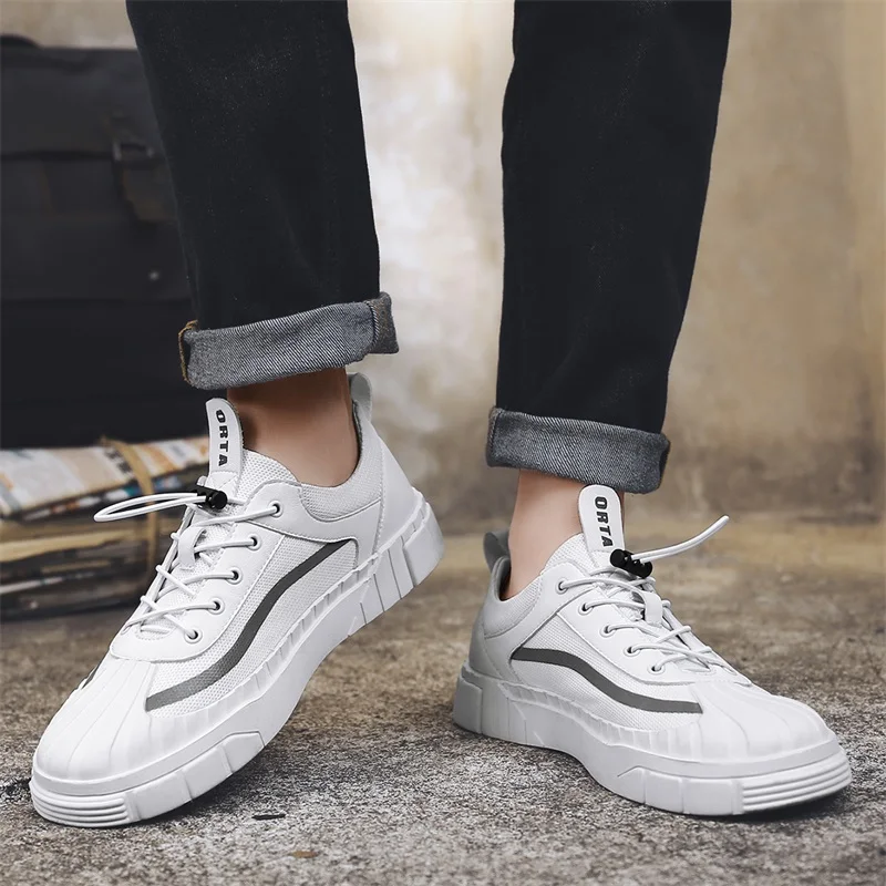 Мужская повседневная обувь мужская на шнуровке модная платформе мужские