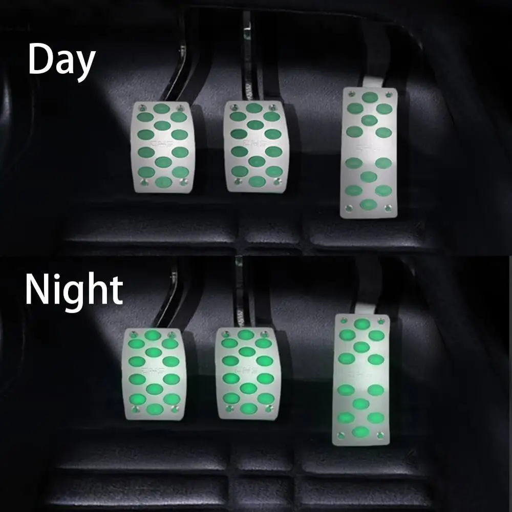 

Car Pedal Covers Clutch Brake Foot Pedals Manual Automotic Stainless Steel Brake Pads For Cars