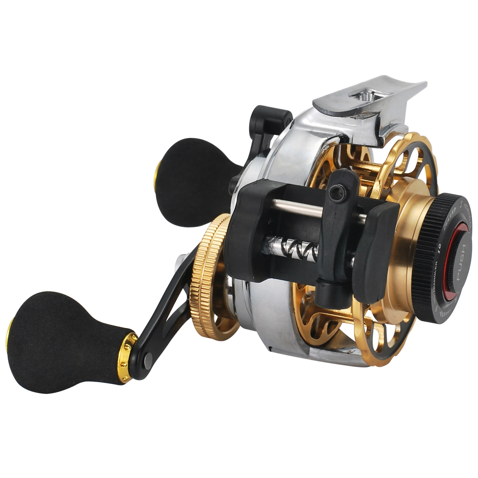 

Raft Reel Wire Spread 10+1 BB Fly Fishing Reel Aluminum Alloy Fishing Reel Left/Right Hand Raft Reels Ice Fishing Reels