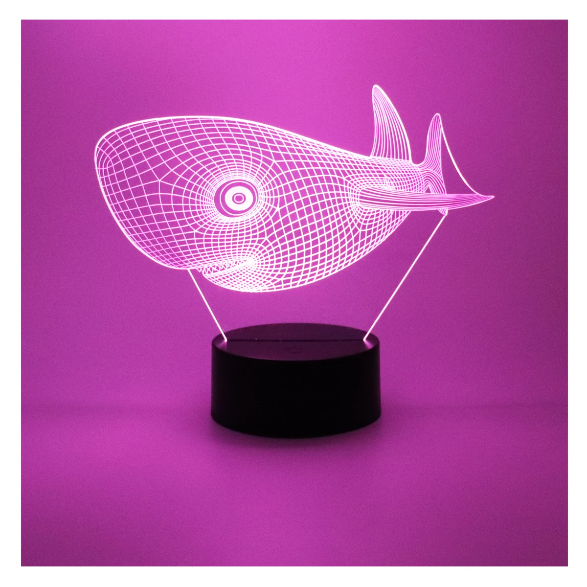 3D лампа КИТ Форма настольная светильник 7 цветов Изменение сенсорный Управление