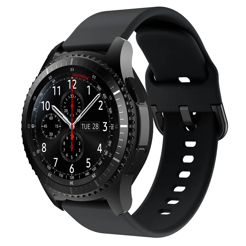 Модные силиконовые часы ремешок для Samsung Gear S3 Frontier &amp классический спортивный
